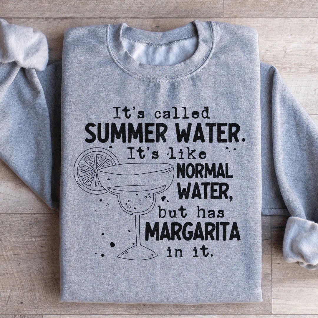 Summer Water Margarita-Inspired Sweatshirt