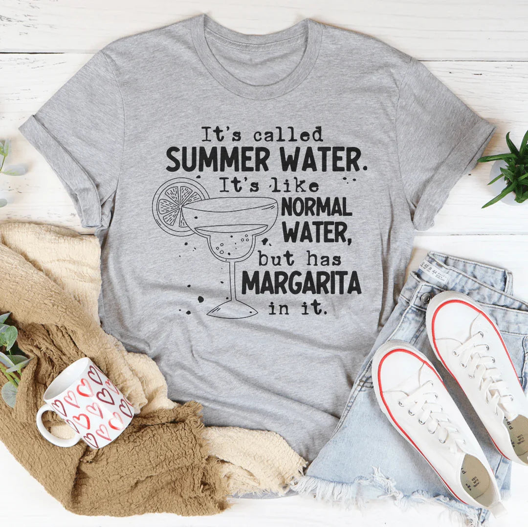 Summer Water Margarita Tee - Soft Cotton Comfort