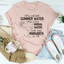 Summer Water Margarita Tee - Soft Cotton Comfort