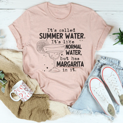 Summer Water Margarita Tee - Soft Cotton Comfort