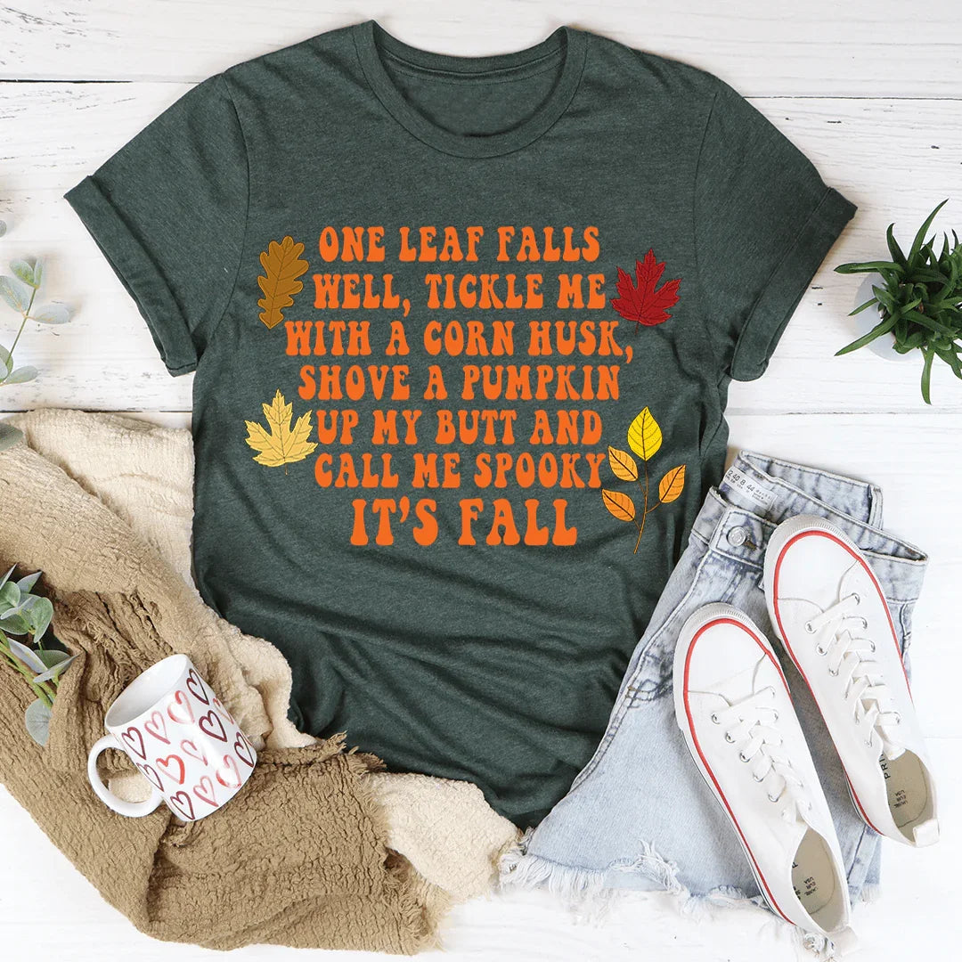It's Fall Tee - Soft & Stylish - Korvel