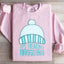 Sudadera con la frase "Hace muchísimo frío"