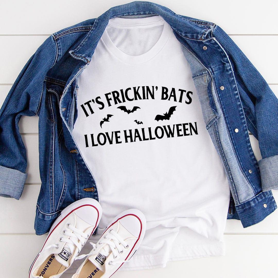 Me encanta la camiseta de Halloween "It's Frickin' Bats"
