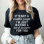 It's Not A Middle Finger Tee