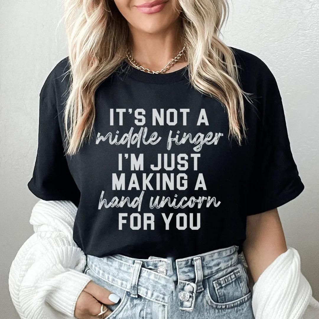 It's Not A Middle Finger Tee