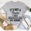 It's Not A Tiara I Just Bedazzled My Horns Tee - Korvel