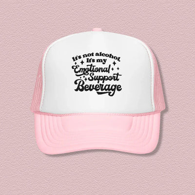 Emotional Support Beverage Trucker Hat