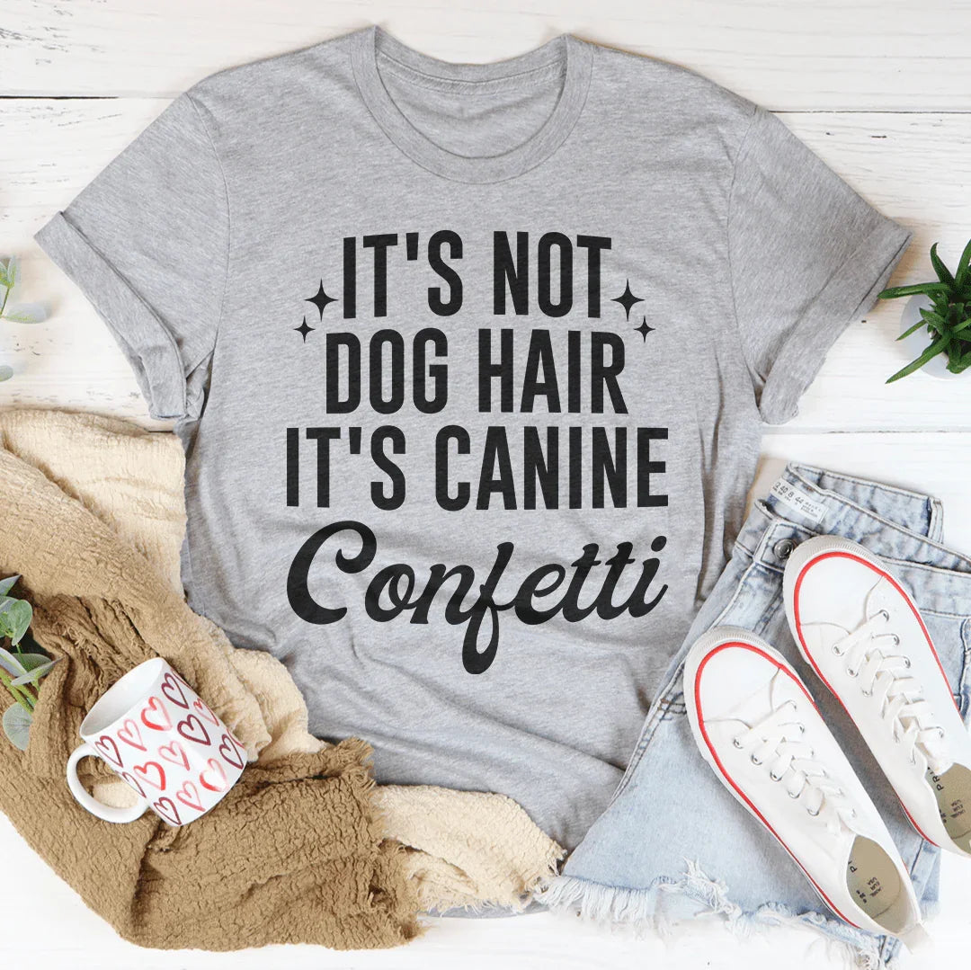 Canine Confetti Tee - A Fun Statement T-Shirt