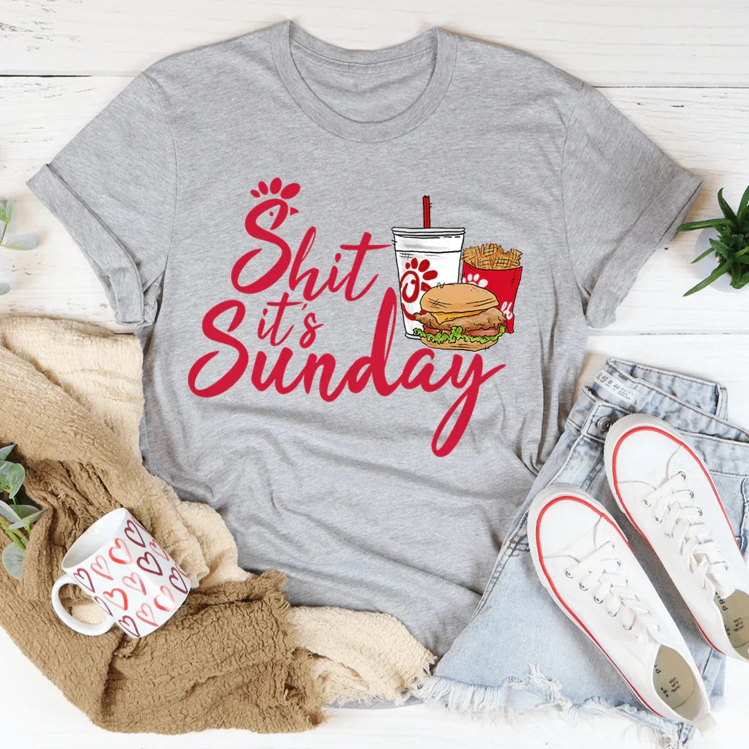 It's Sunday Chicken Tee - Korvel