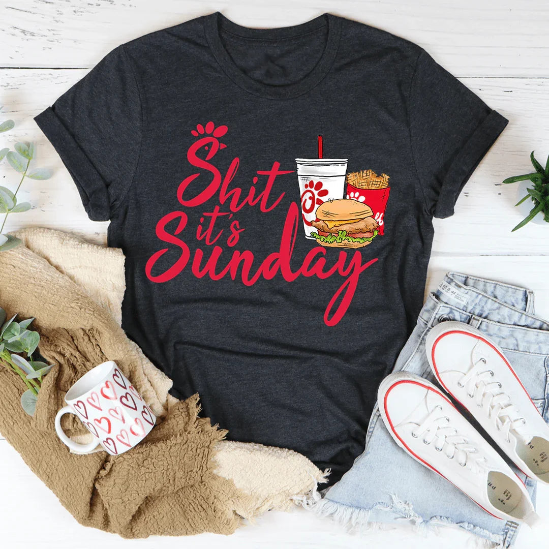 It's Sunday Chicken Tee - Korvel