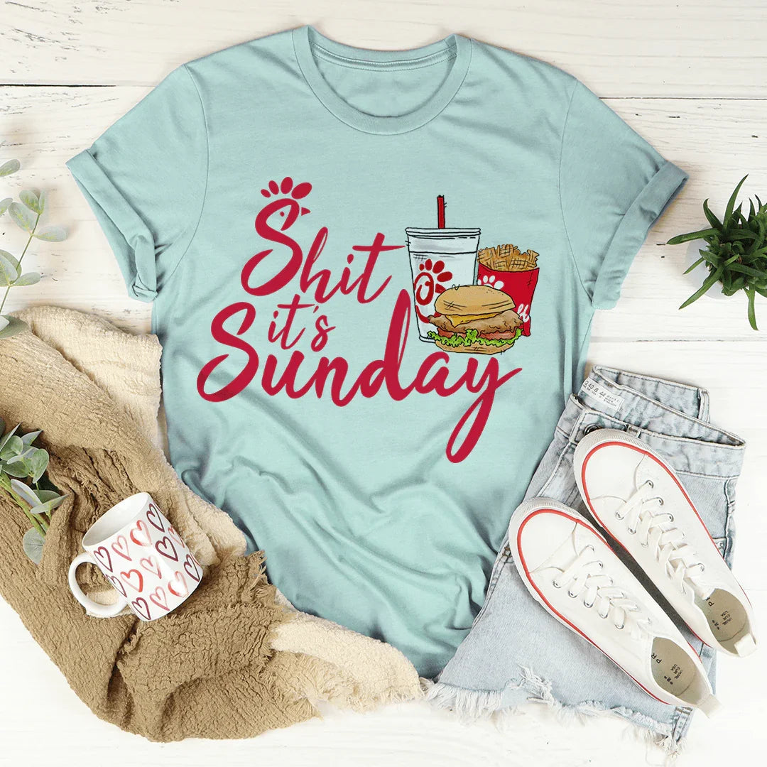 It's Sunday Chicken Tee - Korvel