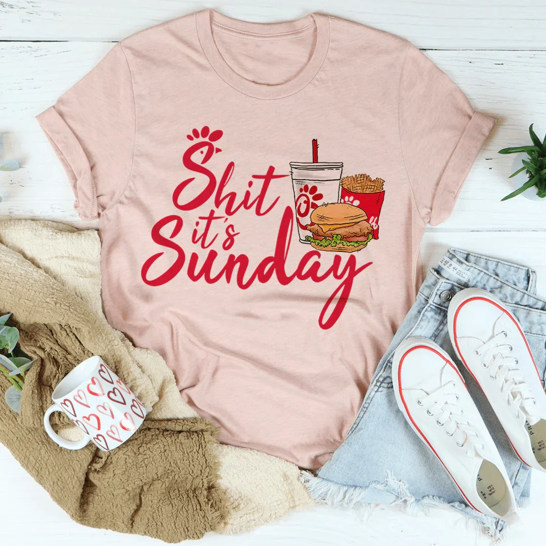 It's Sunday Chicken Tee - Korvel