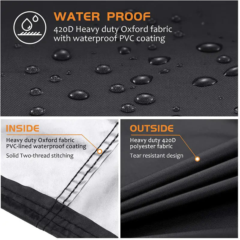 Housse de BBQ étanche premium pour une protection ultime du grill