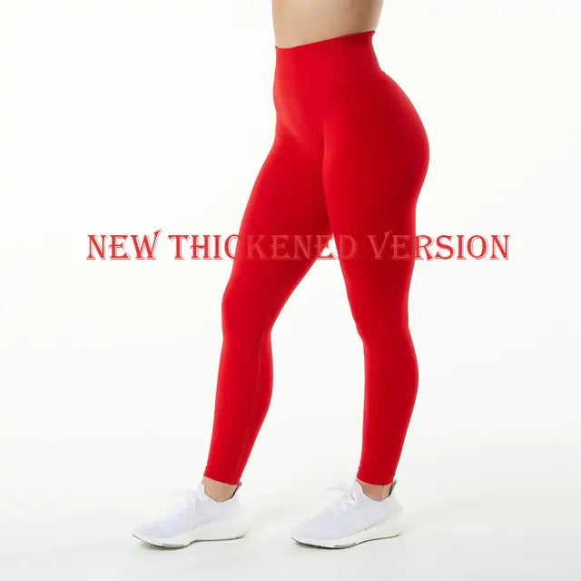 Leggings taille haute à fronces pour femmes