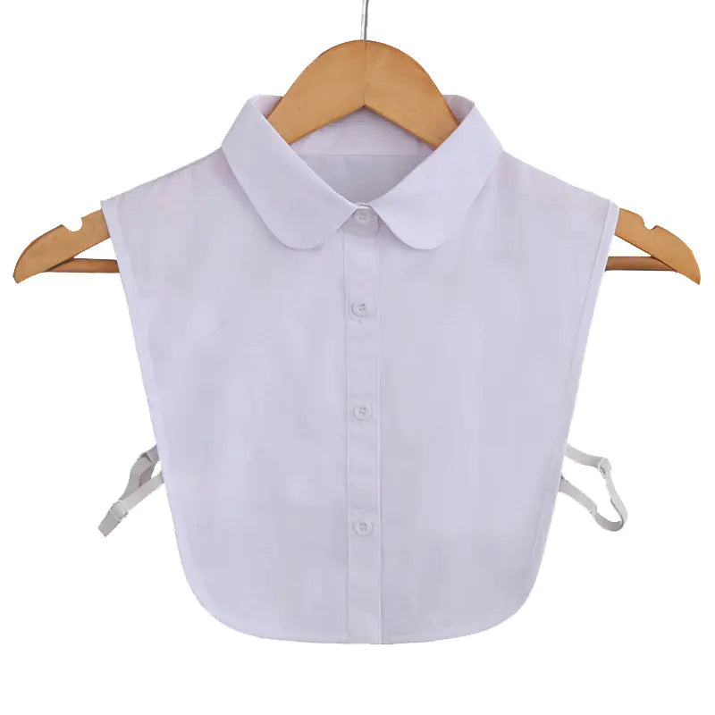 Accessoire de col faux blanc pour femmes 2023