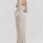 Elegant Lace Backless Dress for Special Occasions