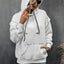 Hoodie à poche kangourou avec cordon de serrage Ivy Lane