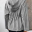 Ivy Lane Drawstring Zip Up Hooded Jacket - Korvel