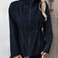 Ivy Lane Drawstring Zip Up Hooded Jacket - Korvel