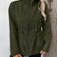 Ivy Lane Drawstring Zip Up Hooded Jacket - Korvel