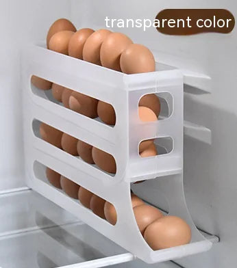 Plateau à œufs coulissant premium pour un rangement organisé