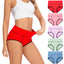 POKARLA Women's High Waist Full Coverage Briefs - 5 Pack