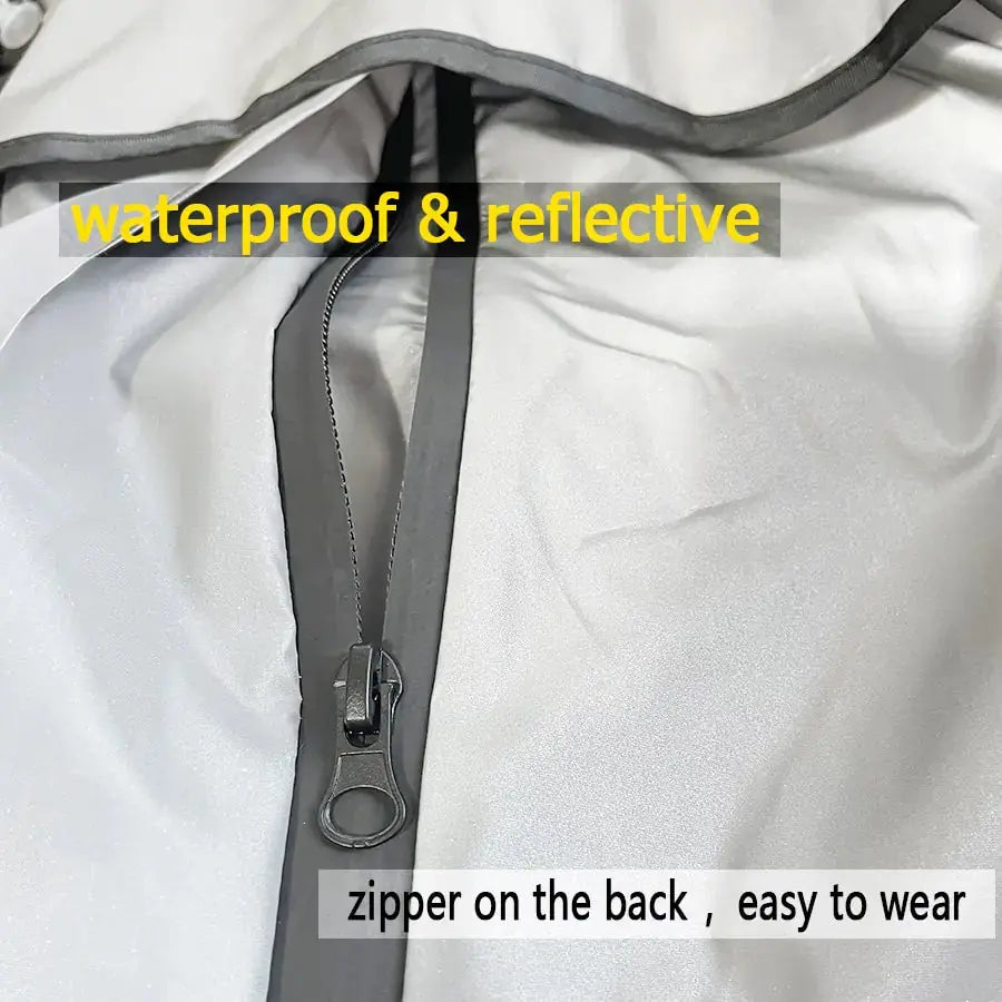 Imperméable Réfléchissant pour Chien pour Toutes les Aventures Météorologiques