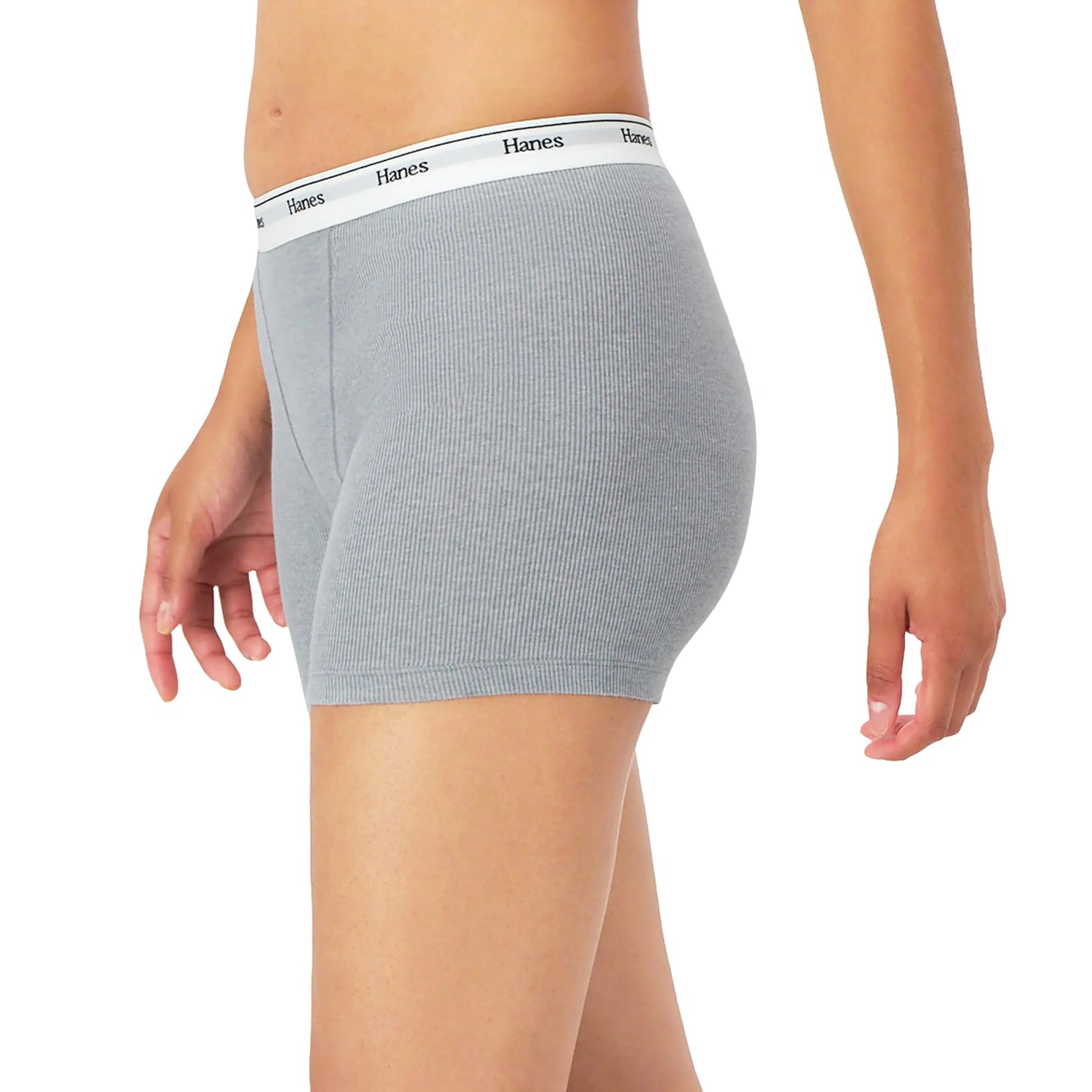 Pack de boxers mi-cuisse pour femmes Hanes - 4 pièces en couleurs tendance