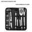 Ensemble d'outils de barbecue en acier inoxydable premium