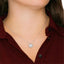 Vintage Zircon Necklace for Women