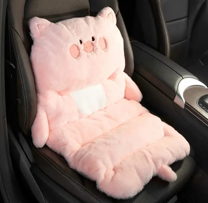 Coussin de siège thermique cartoon augmentant la hauteur
