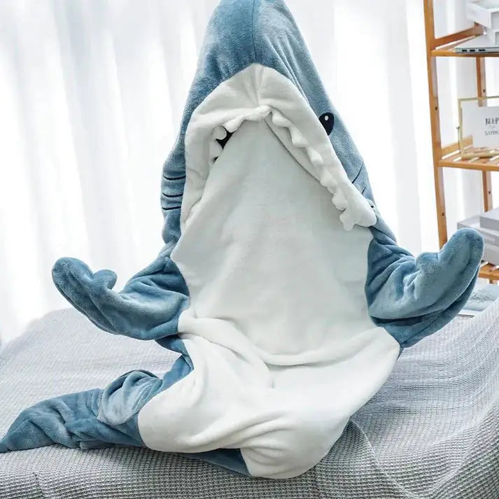 Manta CozyShark - Abraza la Comodidad y la Fantasía