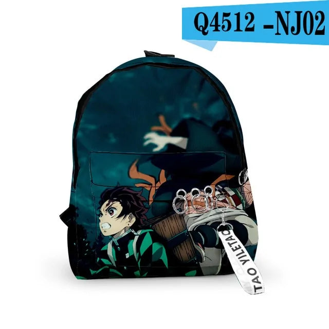 Sac à dos scolaire Demon Slayer Anime