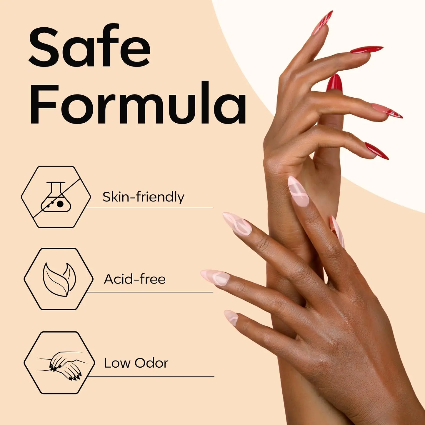 Modelones 9-in-1 Nail Glue & Gel Nail Kit