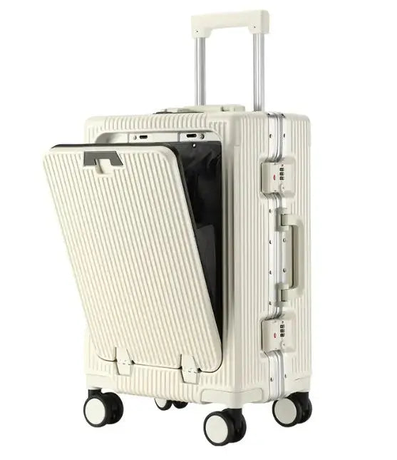 Equipaje de Aluminio Premium con Carro