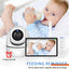 Moniteur Bébé Sans Fil HD pour Tranquillité d'Esprit