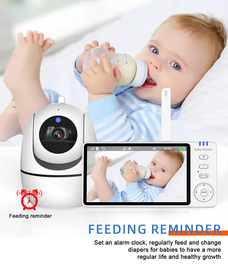 Moniteur Bébé Sans Fil HD pour Tranquillité d'Esprit