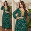 Robe de dîner en appliqué brodé arabe de Dubaï