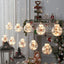 Santa Claus Curtain String Lights