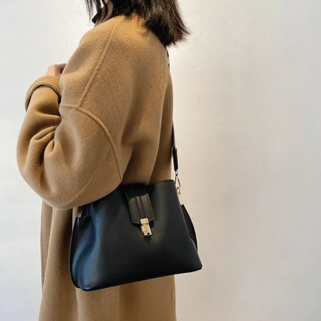Bolso de Hombro a Cuadros Chic