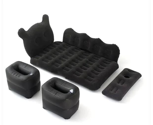 Cama Inflable AutoRest para un Viaje Cómodo