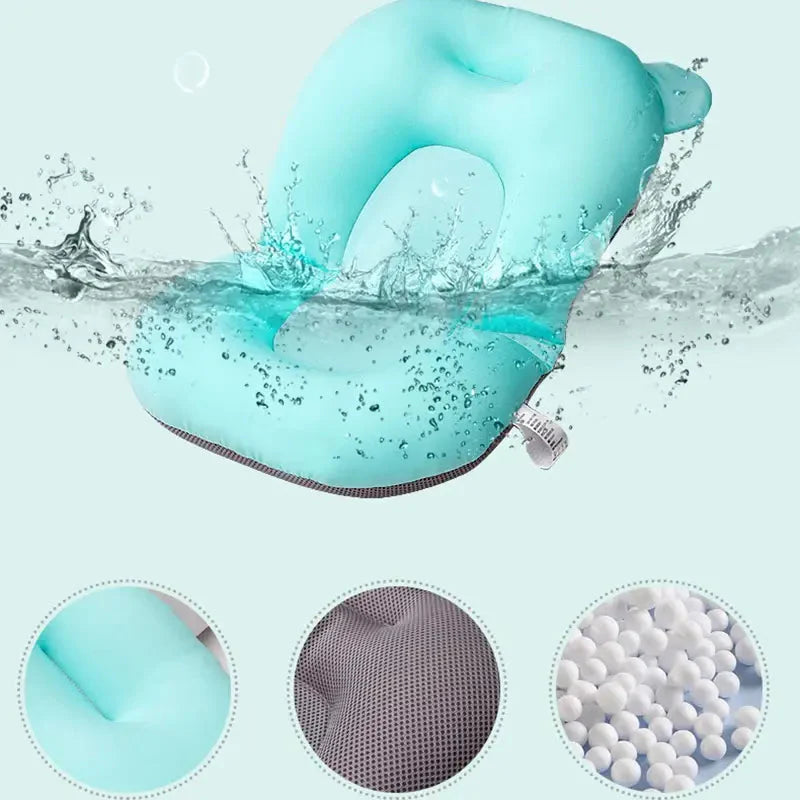 Tapis de bain et chaise pour nouveau-né pour un bain en toute sécurité