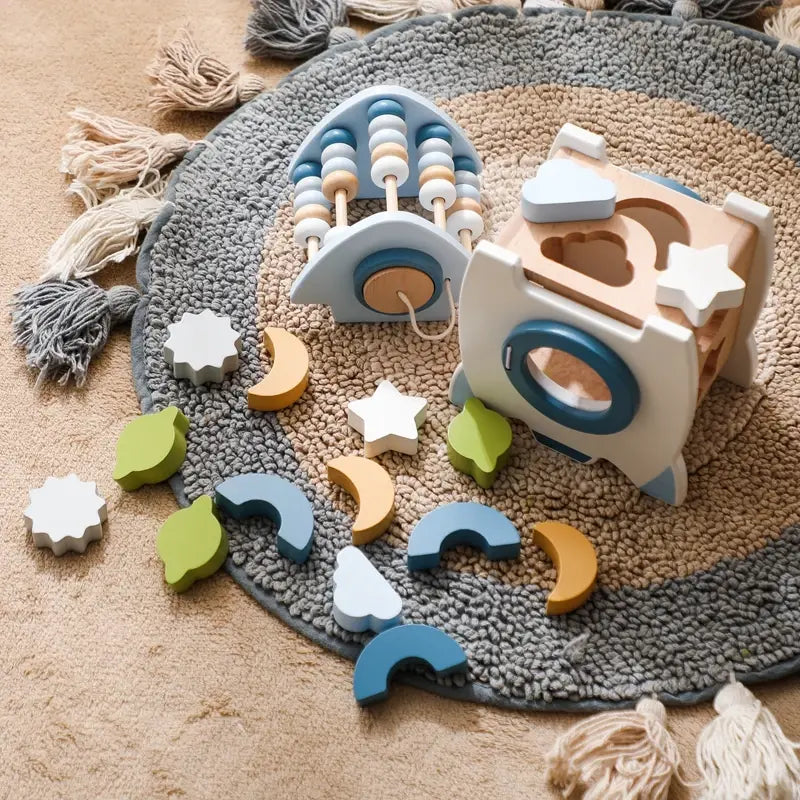 Educational Rocket Building Set for Creative Play