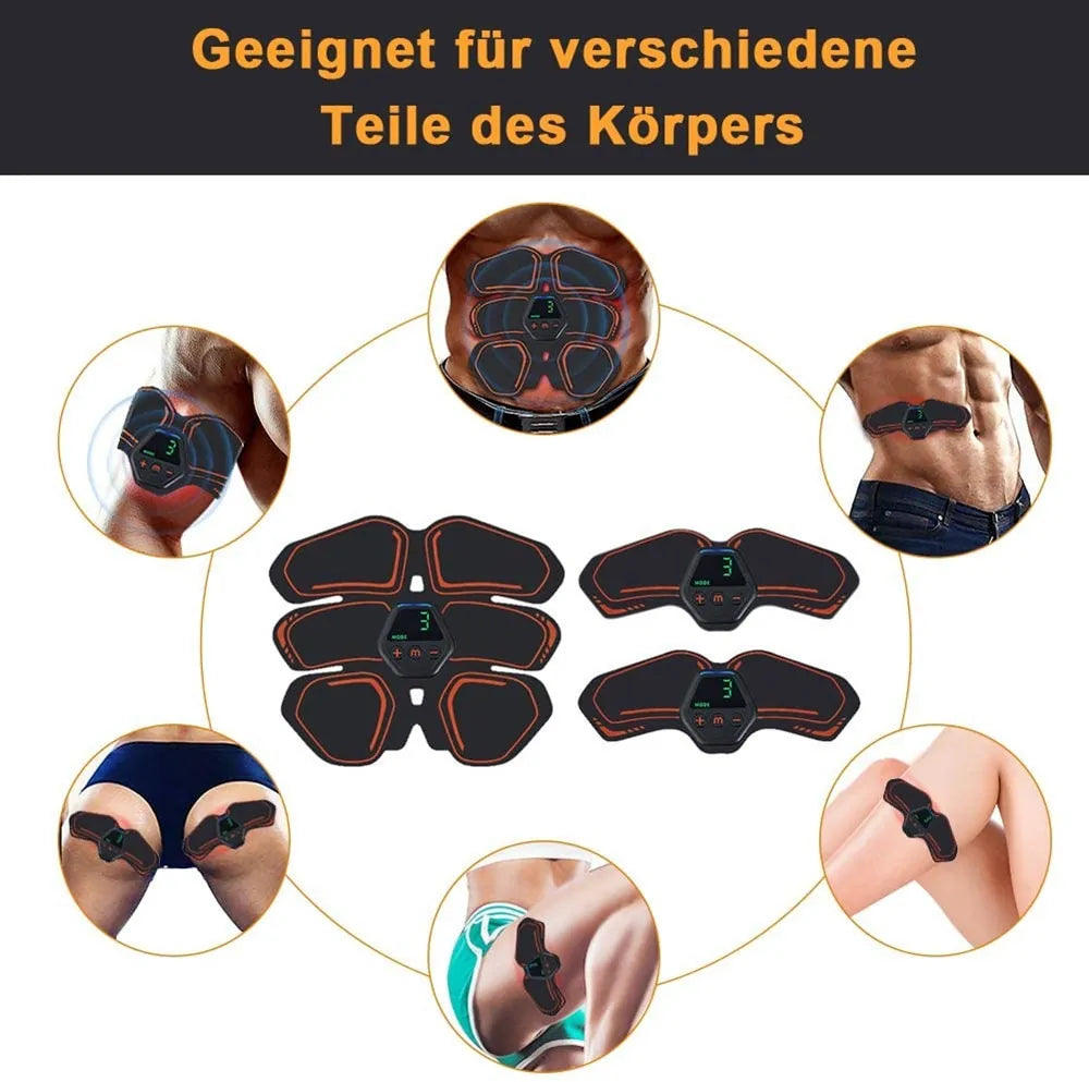 EMS Abdominal & Hip Trainer: USB Fitness Gear for Home Gym