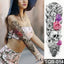 Vibrant Full Temporary Tattoo Watercolor Sheets