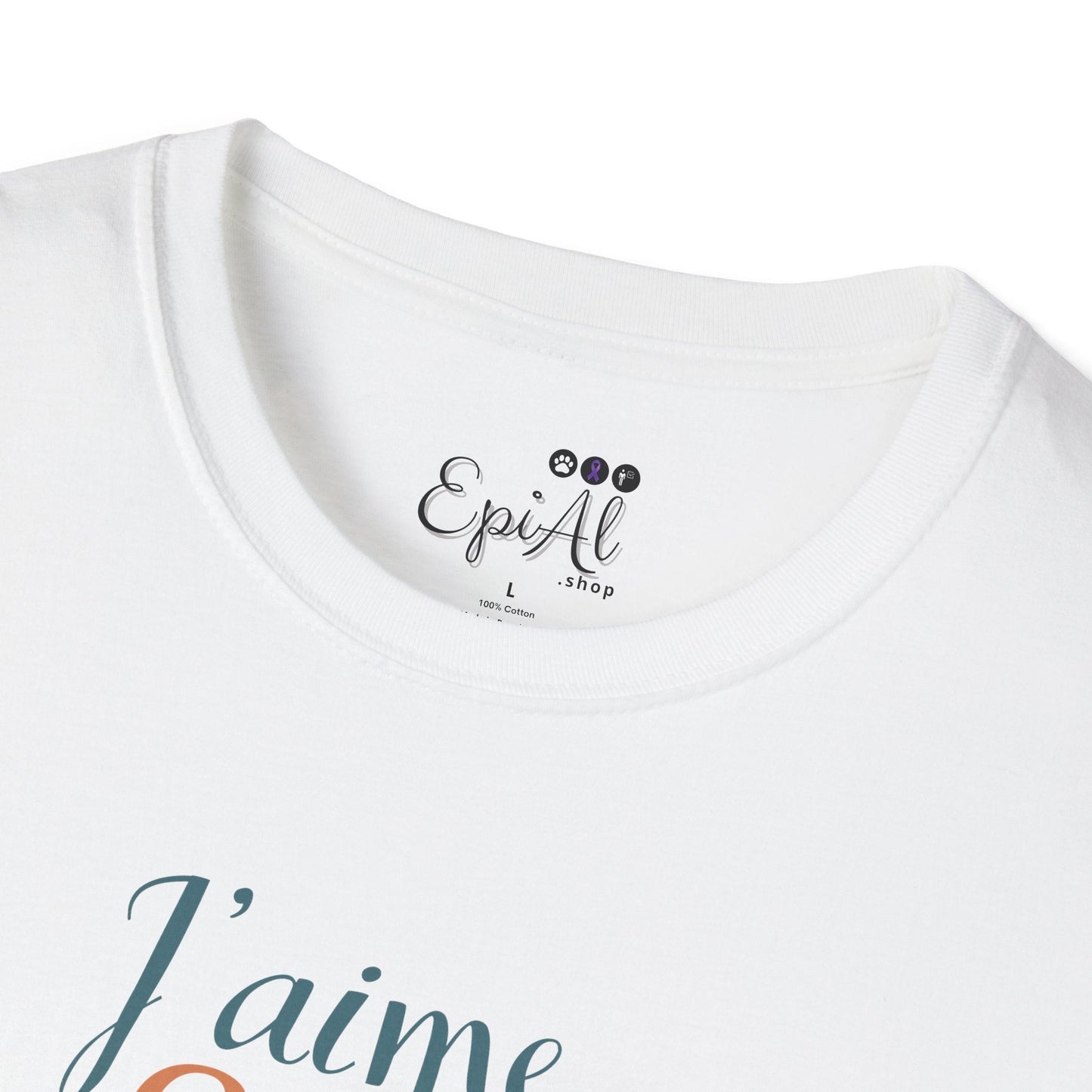 Camiseta Unisex Softstyle J'aime Cats