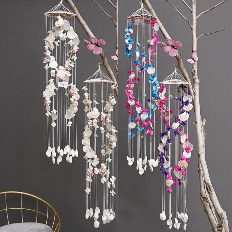 Japanese Shell Wind Chimes - Elegant Outdoor Decor