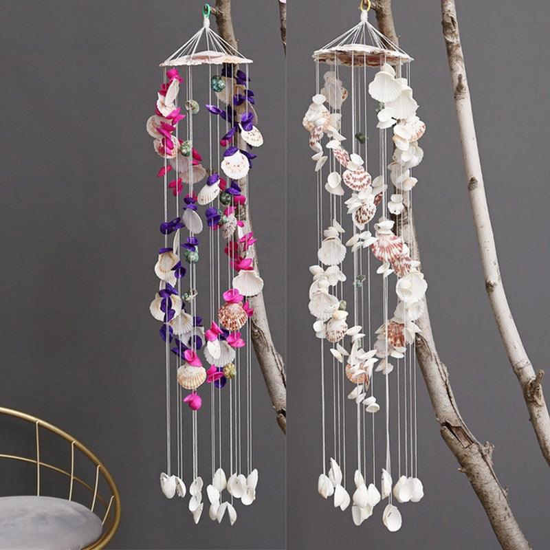 Japanese Shell Wind Chimes - Elegant Outdoor Decor