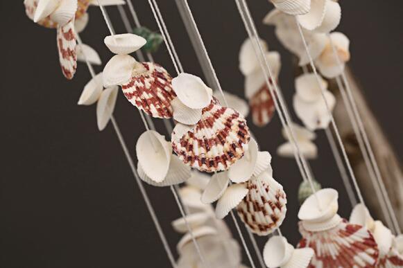 Japanese Shell Wind Chimes - Elegant Outdoor Decor