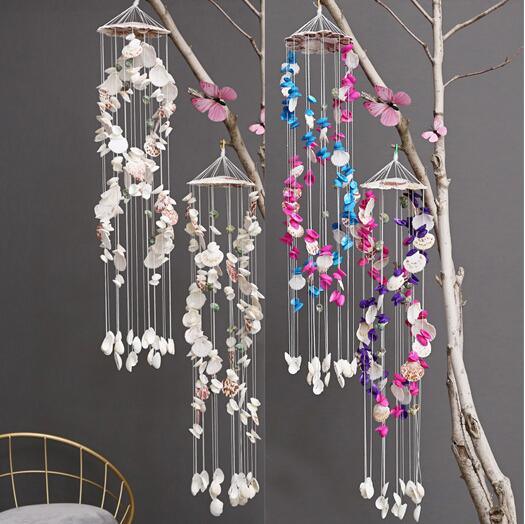 Japanese Shell Wind Chimes - Elegant Outdoor Decor